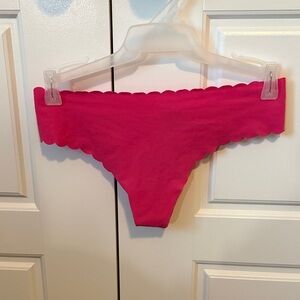 Victoria's Secret Fuchsia Scalloped Panty